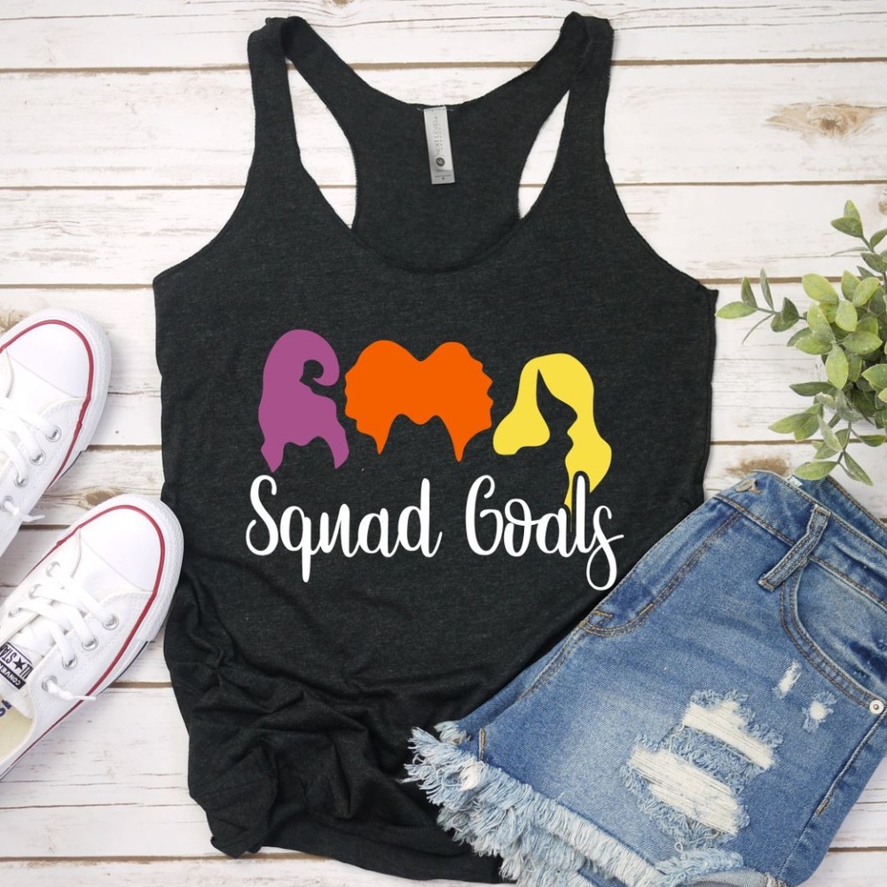 RACERBACK HOCUS POCUS SQUAD GOALS HALLOWEEN WITCH